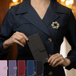 [S2B] EPPI Galaxy Diary Case – Magnetic Holder, Slim Wallet Case with 6 Card Slots, 1 Bill Pockets, Wireless Charging Compatible - Made in Korea